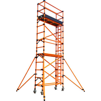 좋은 가격 200kg/sqm GRP / FRP 스캐폴딩 산화 방지 유리 섬유 스캐폴딩 타워 온라인으로